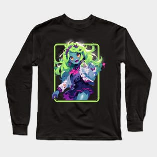 Zombie Girl Long Sleeve T-Shirt